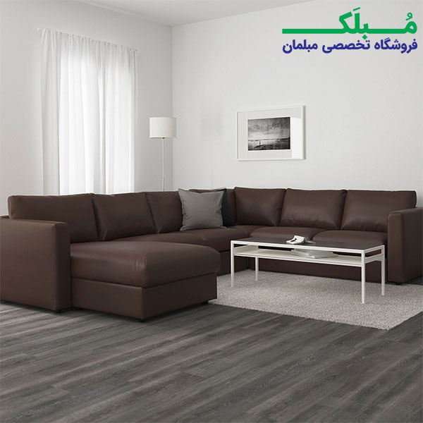 ست مبلمان 5 نفره چرم ایکیا مدل VIMLE
