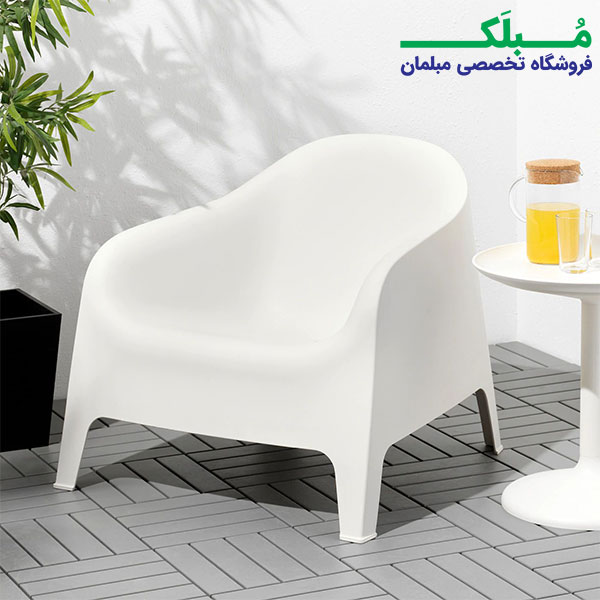 صندلی راحتی پلاستیکی فضای باز SKARPÖ