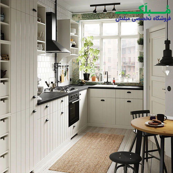 طرح آشپزخانه دنج و زیبا