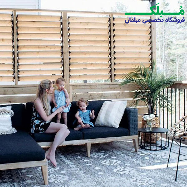 لذت بردن از محیط بیرونی با مبلمان فضای باز