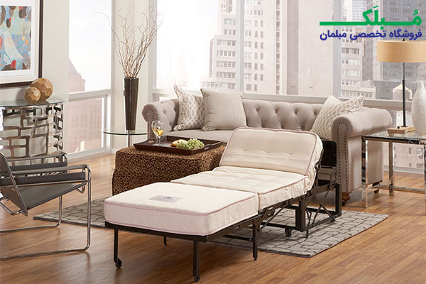 مبل تختخوابشو کاستروی قابل تبدیل