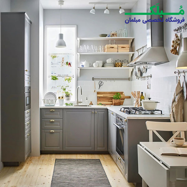 کابینت جم و جور با طراحی کلاسیک